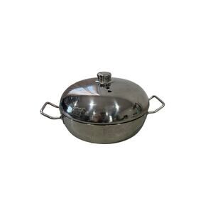 Arcosteel 18/10 Stainless Steel Steaming Pot Pan 4 Pieces